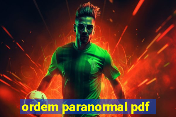 ordem paranormal pdf